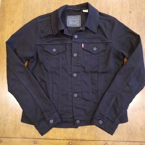Women’s Levi’s Black Denim Jacket